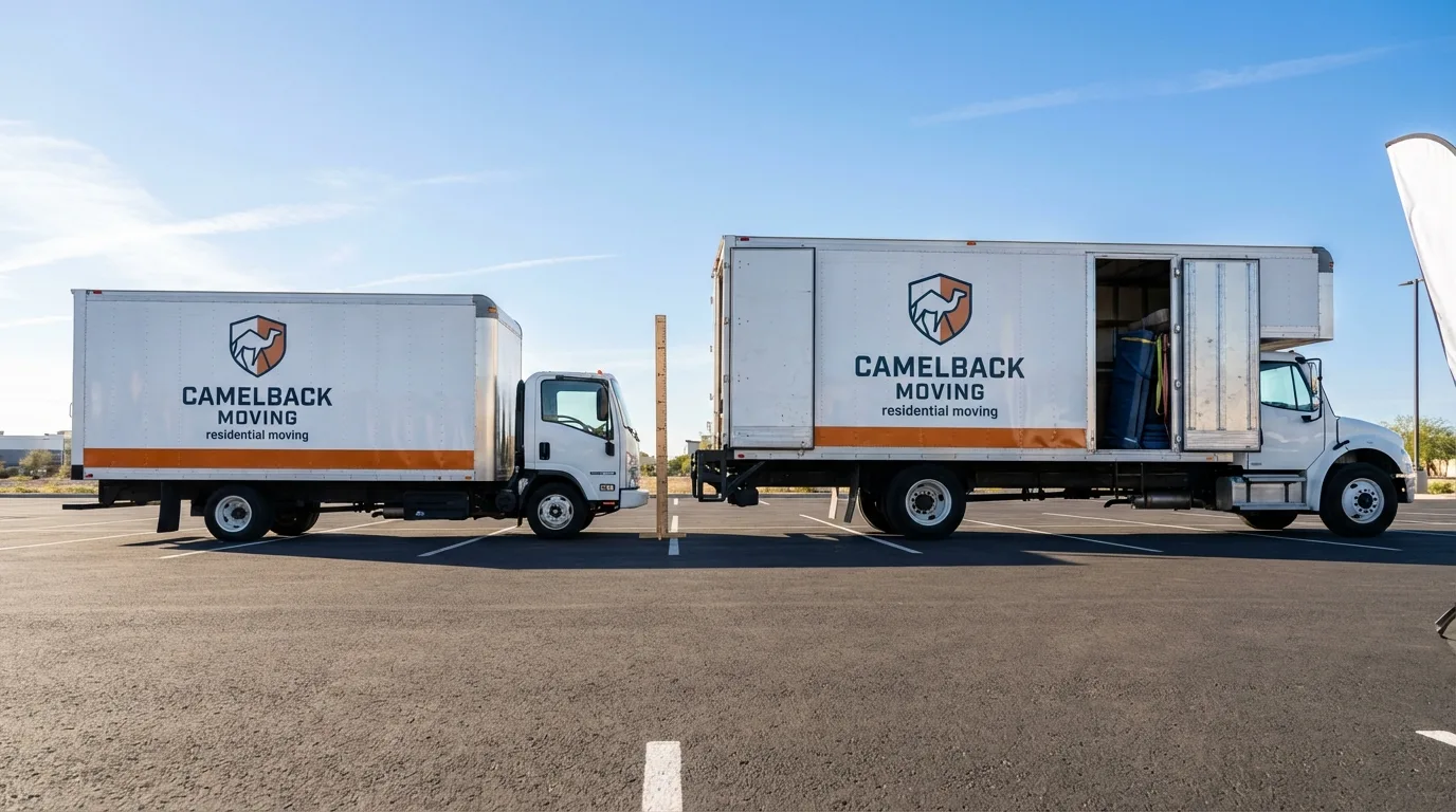 Moving truck size capacity guide in Prospect